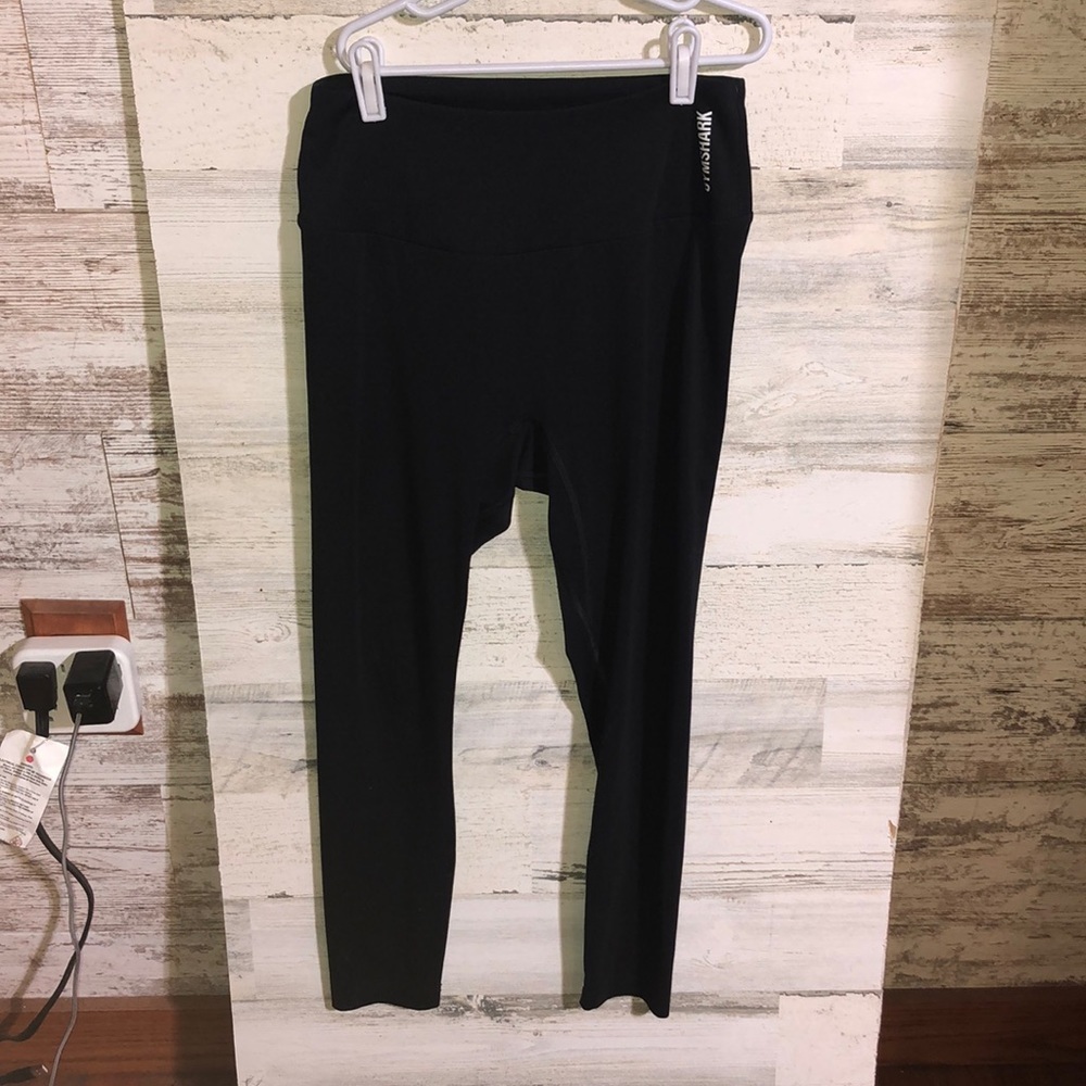 Gymshark black leggings workout leggings pants no size small/medium gym pants​​